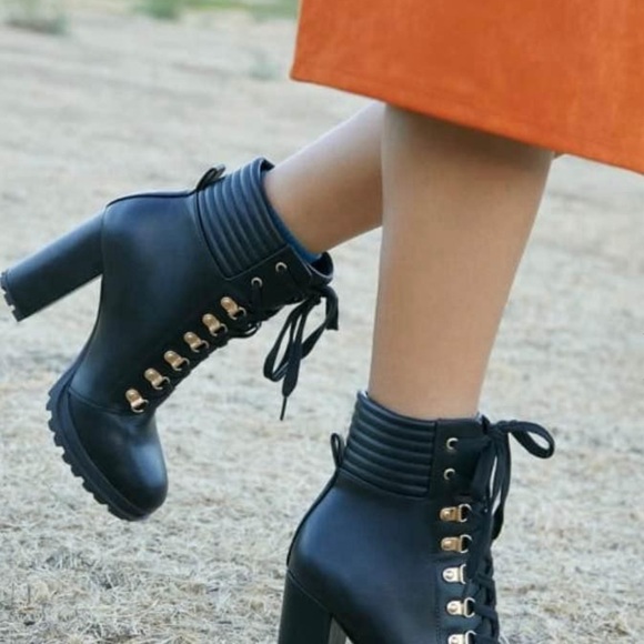 Shandee Lace-Up Bootie - Picture 2 of 3